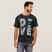 Dive Indoor Skydiving Wind Tunnel Flight Wingsuit T-shirt (Voorkant volledig)