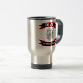 Dive Instructor Travel Mug 1 Reisbeker (Voorkant rechts)