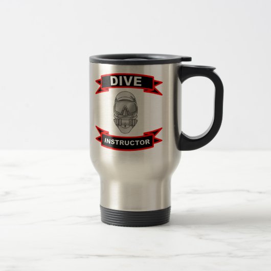Dive Instructor Travel Mug 1 Reisbeker (Rechts)
