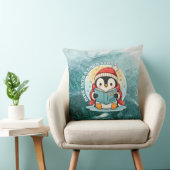 Dive Into A Good Story Reading Penguin Pillow Kussen (Stoel)