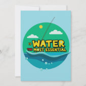 Dive into Our Big Day Kaart (Voorkant)