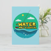 Dive into Our Big Day Kaart (Staand voorkant)