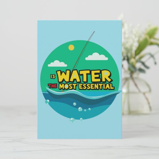 Dive into Our Big Day Kaart (Staand voorkant)