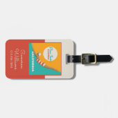 Dive Into Sunshine | California Bagagelabel (Voorkant horizontaal)