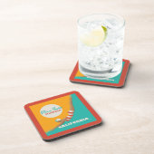 Dive Into Sunshine | California Bier Onderzetter (Rechterzijde)