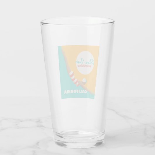Dive Into Sunshine | California Glas (Achterkant)