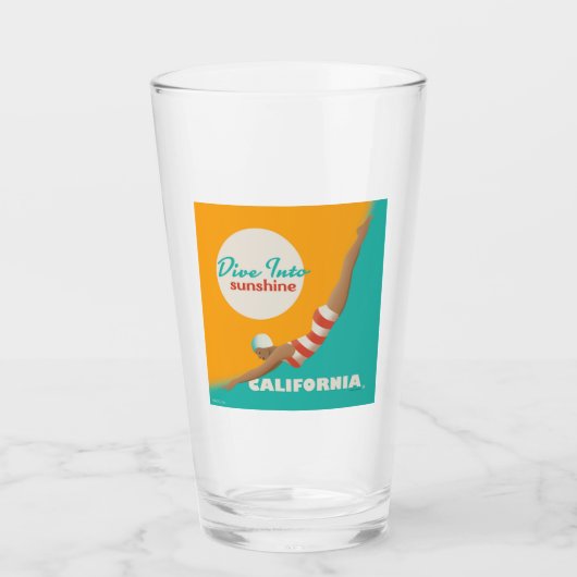 Dive Into Sunshine | California Glas (Voorkant)