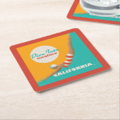 Dive Into Sunshine | California Kartonnen Onderzetters (Schuin)