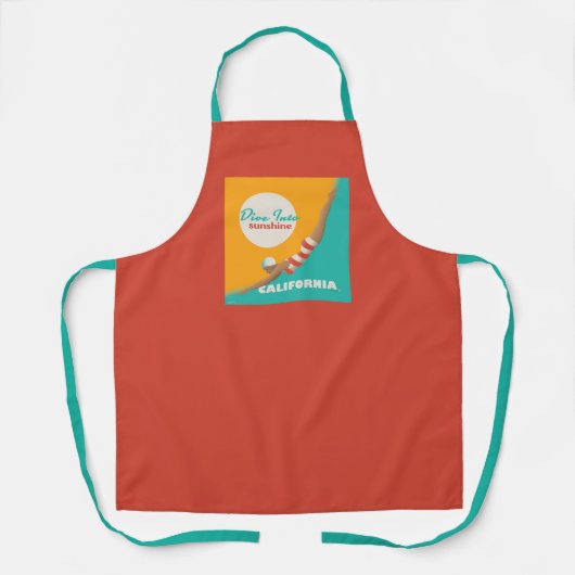 Dive Into Sunshine | California Schort (Voorkant)