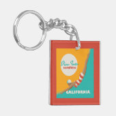 Dive Into Sunshine | California Sleutelhanger (Voorkant Links)