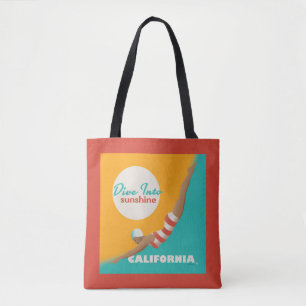 Dive Into Sunshine   California Tote Bag
