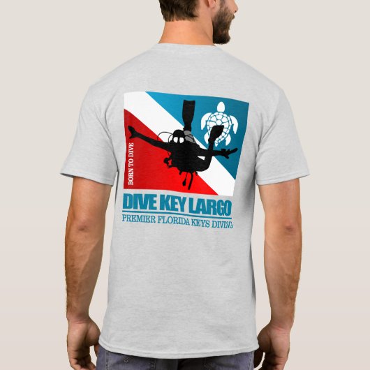 Dive Key Largo DF2 T-shirt (Achterkant)