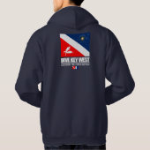 Dive Key West Apparel Hoodie (Achterkant)