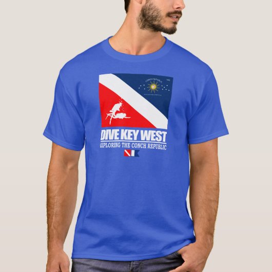 Dive Key West Apparel T-shirt (Voorkant)