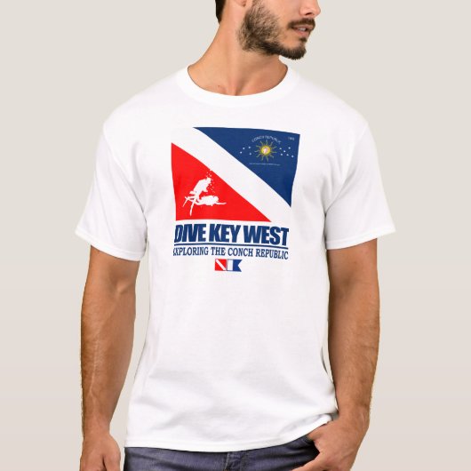 Dive Key West Apparel T-shirt (Voorkant)
