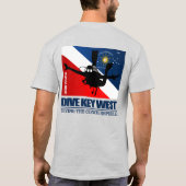 Dive Key West DF2 T-shirt (Achterkant)