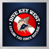 Dive Key West Poster (Voorkant)