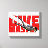 Dive Master Canvas Afdruk (Voorkant)