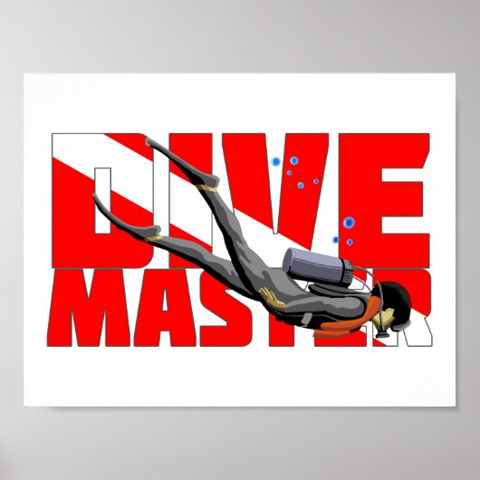 Dive Master Poster (Voorkant)