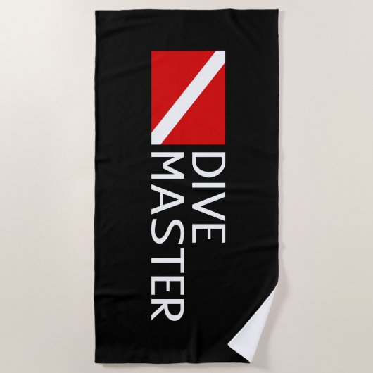 Dive Master Strandlaken (Voorkant)