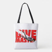 Dive Master Tote Bag (Achterkant)