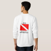Dive McMurdo Station, Antarctica Sweatshirt (Achterkant volledig)
