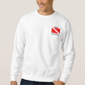 Dive McMurdo Station, Antarctica Sweatshirt (Voorkant)