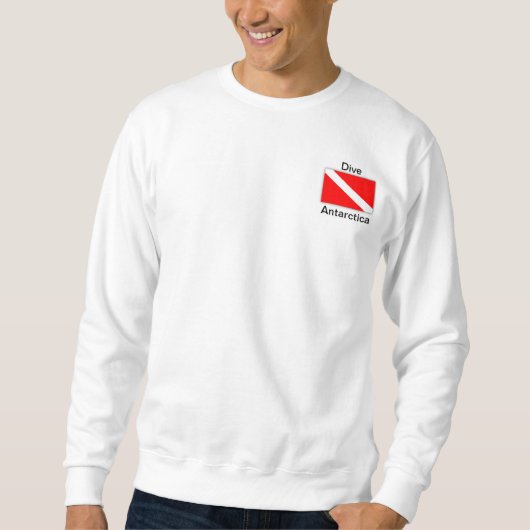 Dive McMurdo Station, Antarctica Sweatshirt (Voorkant)