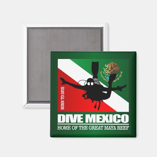 Dive Mexico DF2 Magneet (Voorkant / Achterkant)