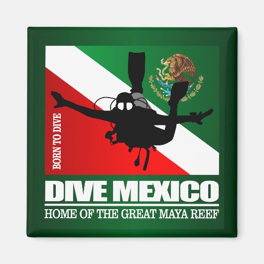 Dive Mexico DF2 Magneet (Voorkant)