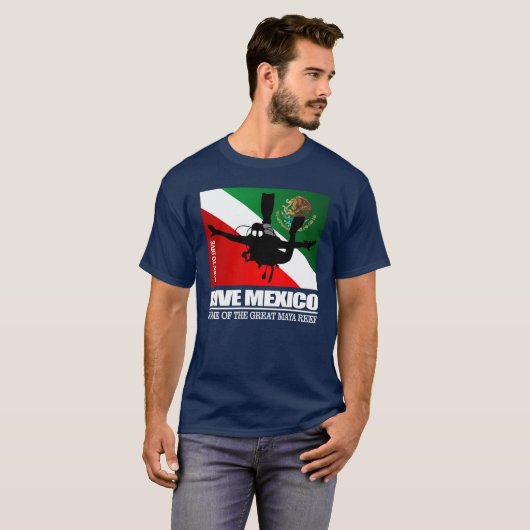 Dive Mexico DF2 T-shirt (Voorkant volledig)