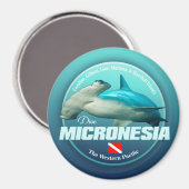 Dive Micronesia (DD2) Magneet (Voorkant / Achterkant)