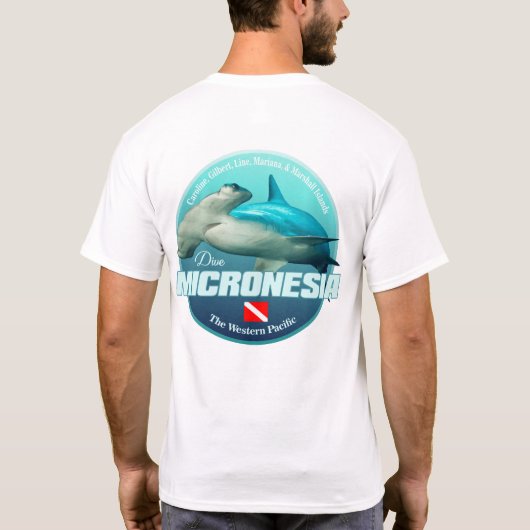Dive Micronesia (DD2) T-shirt (Achterkant)