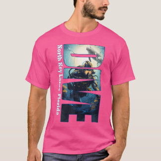 Dive North Key Largo Florida Scuba Diving Snorkeli T-shirt