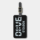 Dive O'Clock Bagagelabel (Voorkant verticaal)