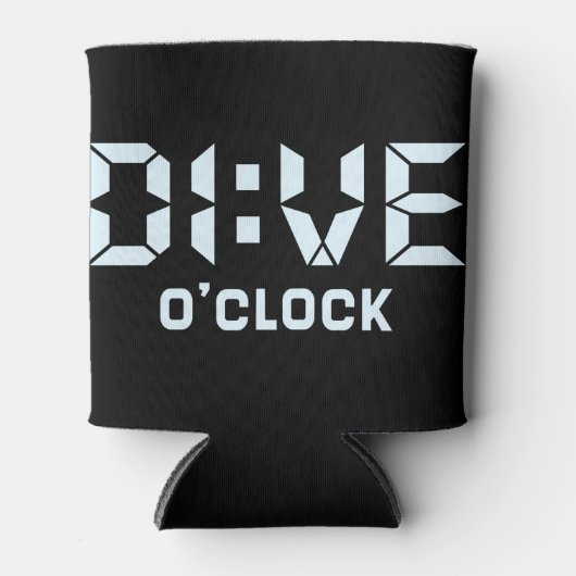 Dive O'Clock Blikjeskoeler (Voorkant)