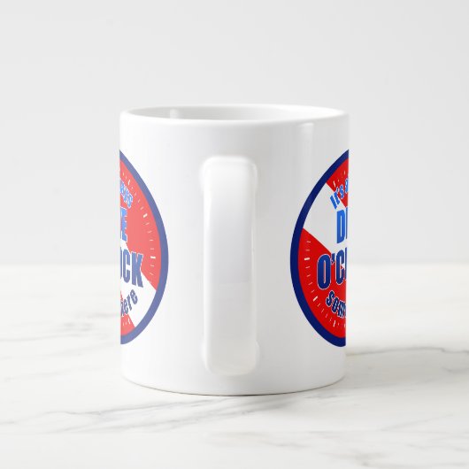 Dive O'Clock Grote Koffiekop (Achterkant)