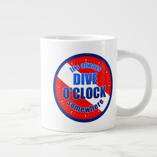 Dive O'Clock Grote Koffiekop (Rechts)