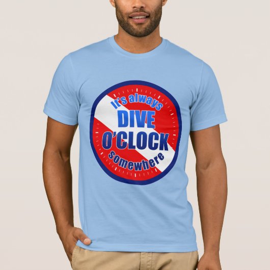 Dive O'Clock T-shirt (Voorkant)