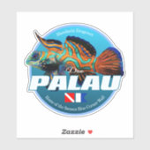 Dive Palau (DD2) Sticker (Vel)