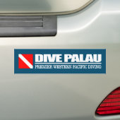 Dive Palau DF2 Bumpersticker (Op auto)