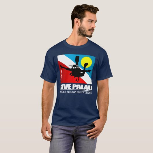 Dive Palau DF2 T-shirt (Voorkant volledig)