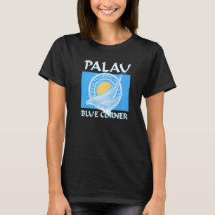 Dive Palau Humpback Whales Palauan Flag T-shirt
