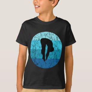 Dive Platform Retro  Water Ocean Springboar T-shirt
