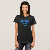 Dive Polynesia Scuba Diving in Polynesia Scuba Div T-shirt (Voorkant volledig)
