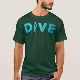 Dive Quote Freedive Spearfish Apnea Apnoe Fans T-shirt