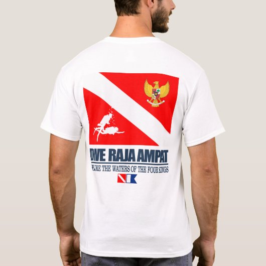 Dive Raja Ampat T-shirt (Achterkant)