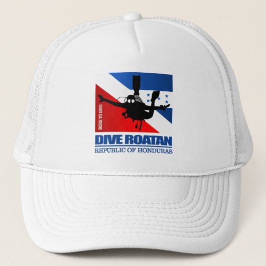 Dive Roatan DF2 Trucker Pet (Voorkant)