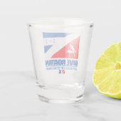 Dive Roatan (geslacht) Shot Glas (Achterkant)