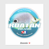 Dive Roatan Island (DD2) Sticker (Vel)